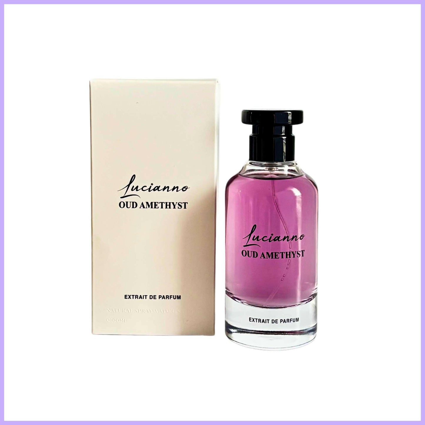 Lucianno Oud Amethyst (Myriad Louis Vuitton Twist) For Man/Woman.