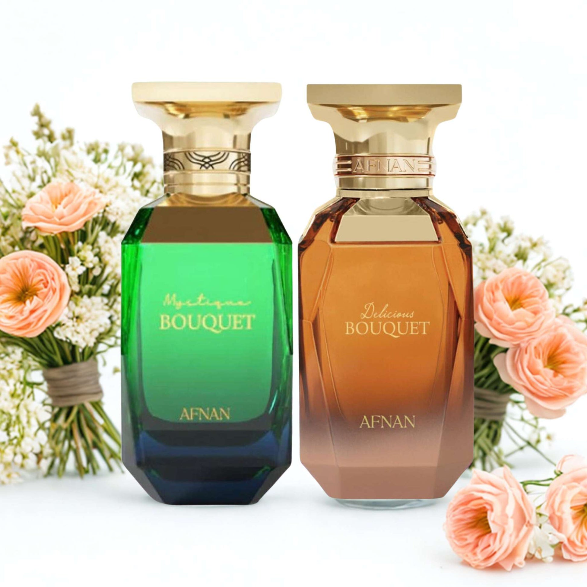 Afnan Bouquet Bundle – Mystique & Delicious | Mano Decants