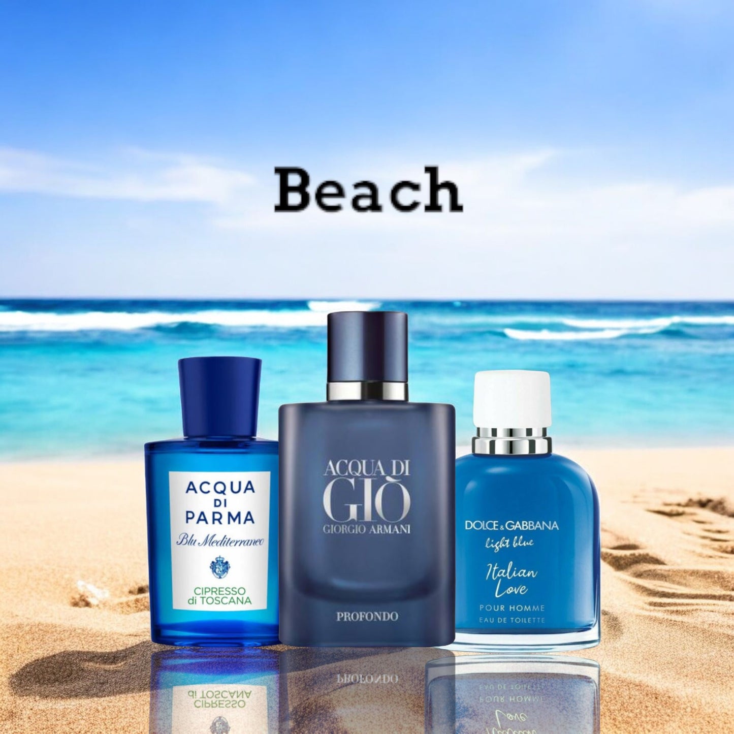 Luxury Beach Bundle Perfume | Premium Beach Perfumes | Mano Decants