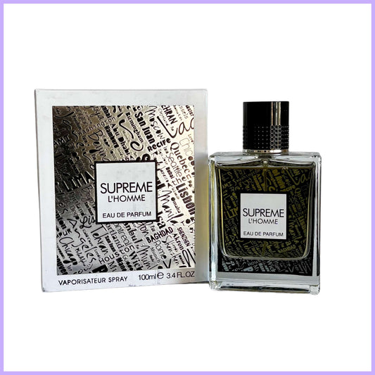 Fragrance World Supreme L'Homme | Cologne Sample by ManoDecants