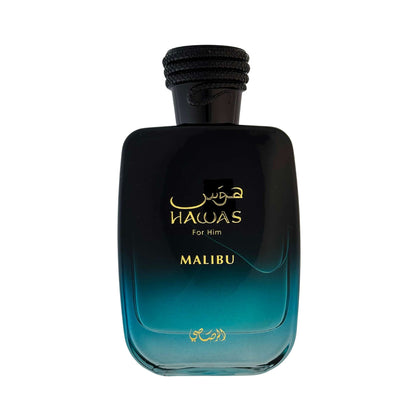 Hawas Malibu by Rasasi – Unisex Fragrance | Mano Decants