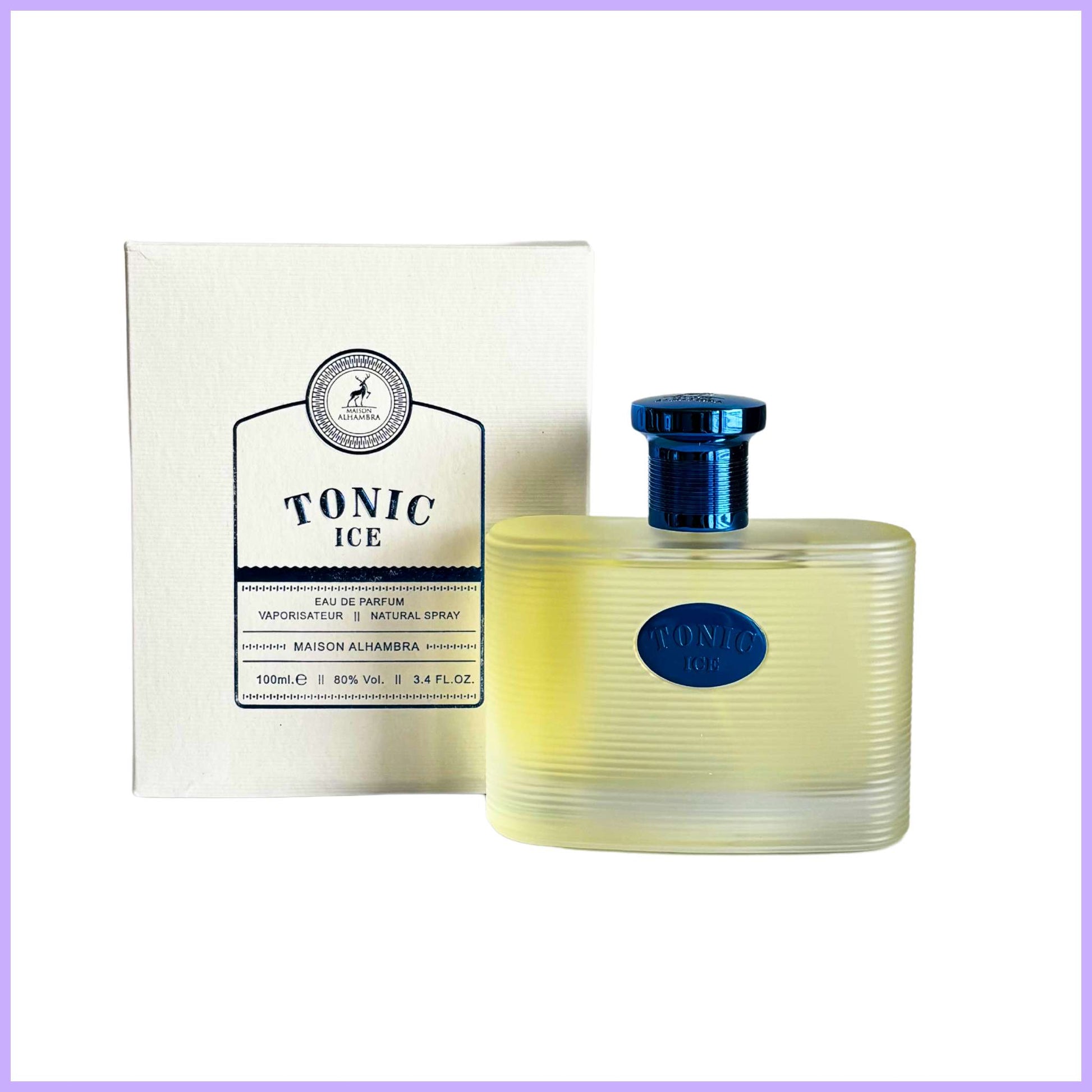 Maison Alhambra Tonic Ice | Fresh Citrus Scent | Mano Decants
