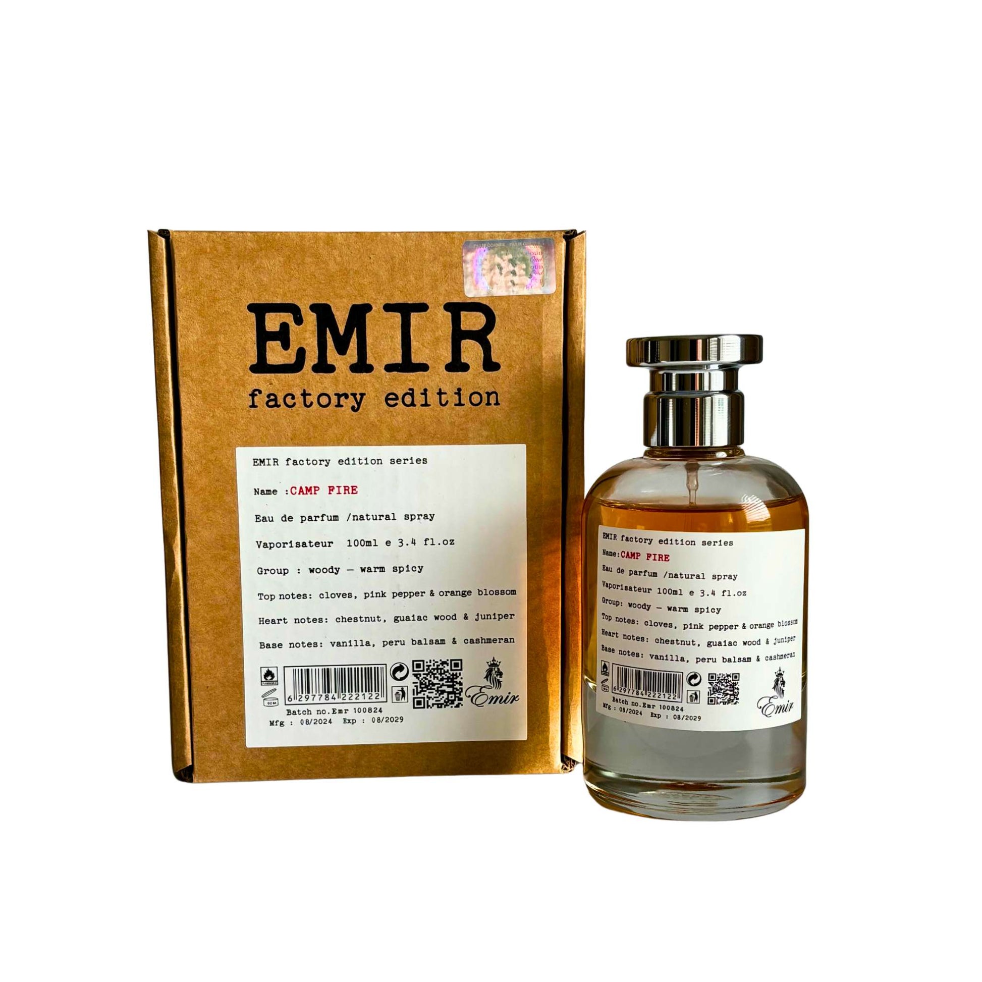 Camp Fire Emir Factory | Paris Corner Fragrance Samples