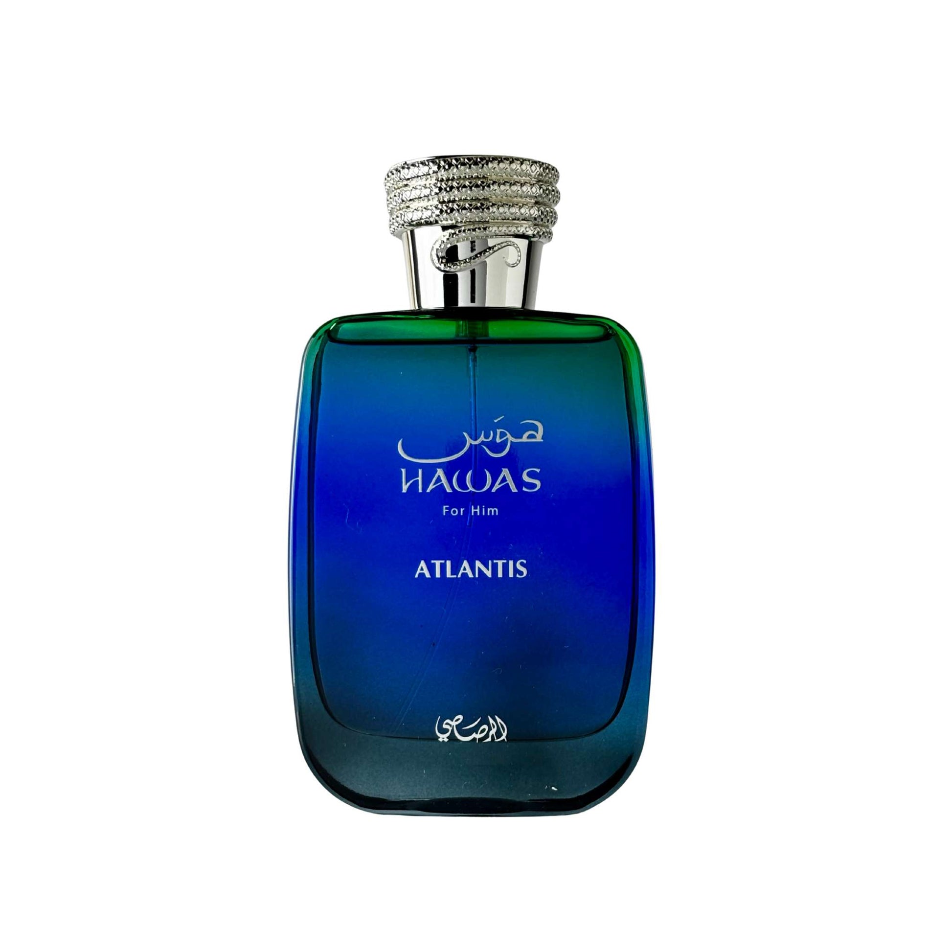 Rasasi Hawas Atlantis Perfume Sample | Mano Decants