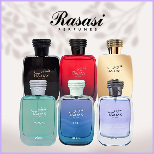 Rasasi Hawas Bundle | Hawas Discovery Set | Mano Decants