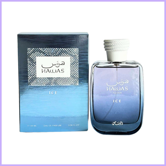 Rasasi Hawas Ice for Men | Fragrance Samples by Mano Decants