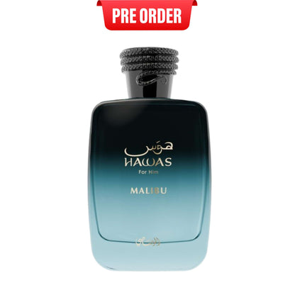Hawas Malibu by Rasasi – Unisex Fragrance | Mano Decants